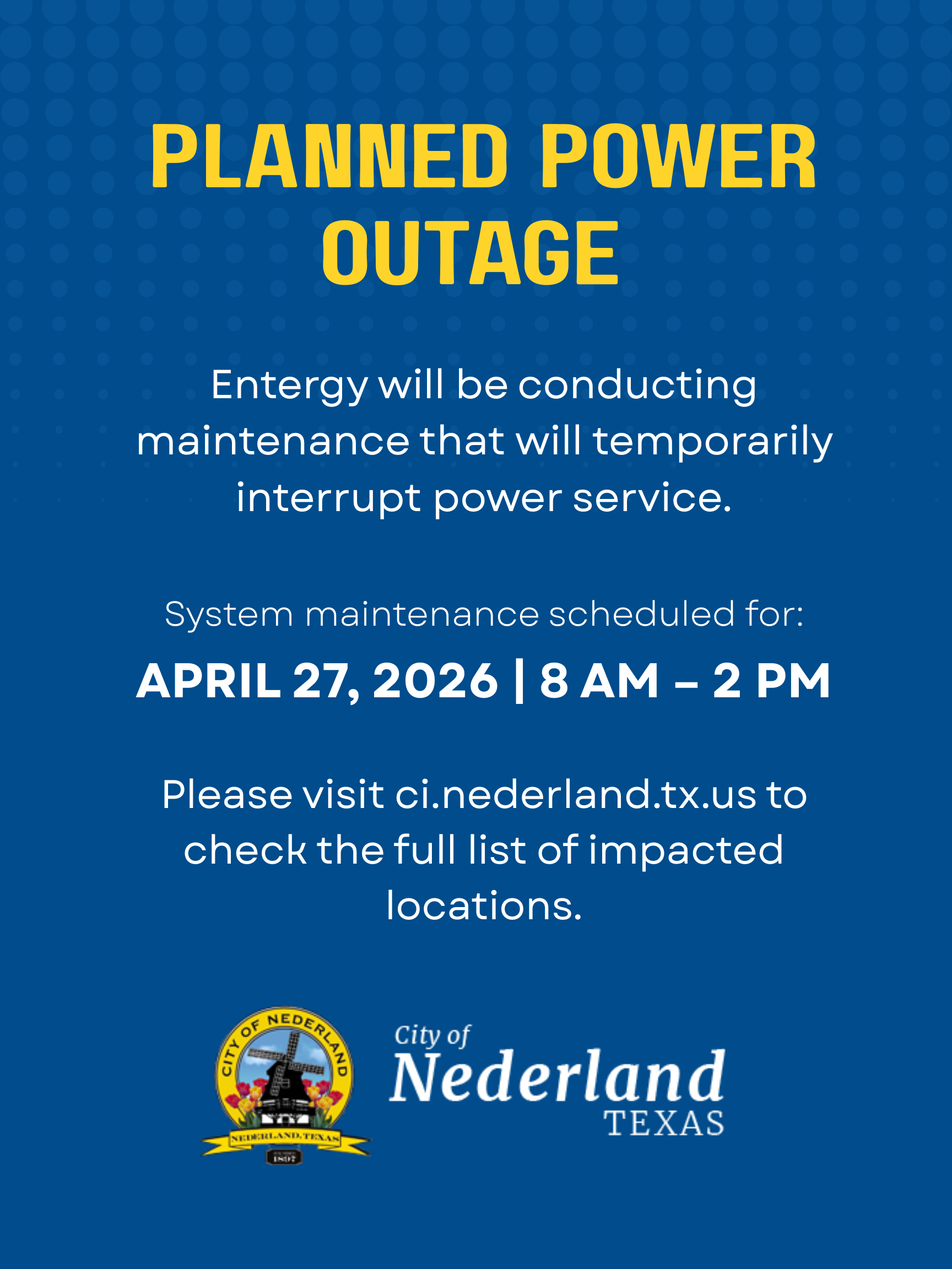 Entergy Notice
